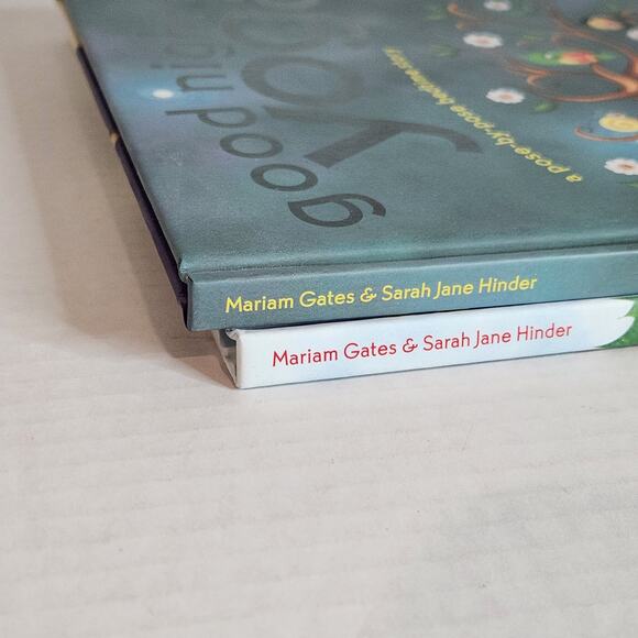 Good Morning / Night Yoga Miriam Gates Childrens Books Wellness Story - Picture 7 of 8